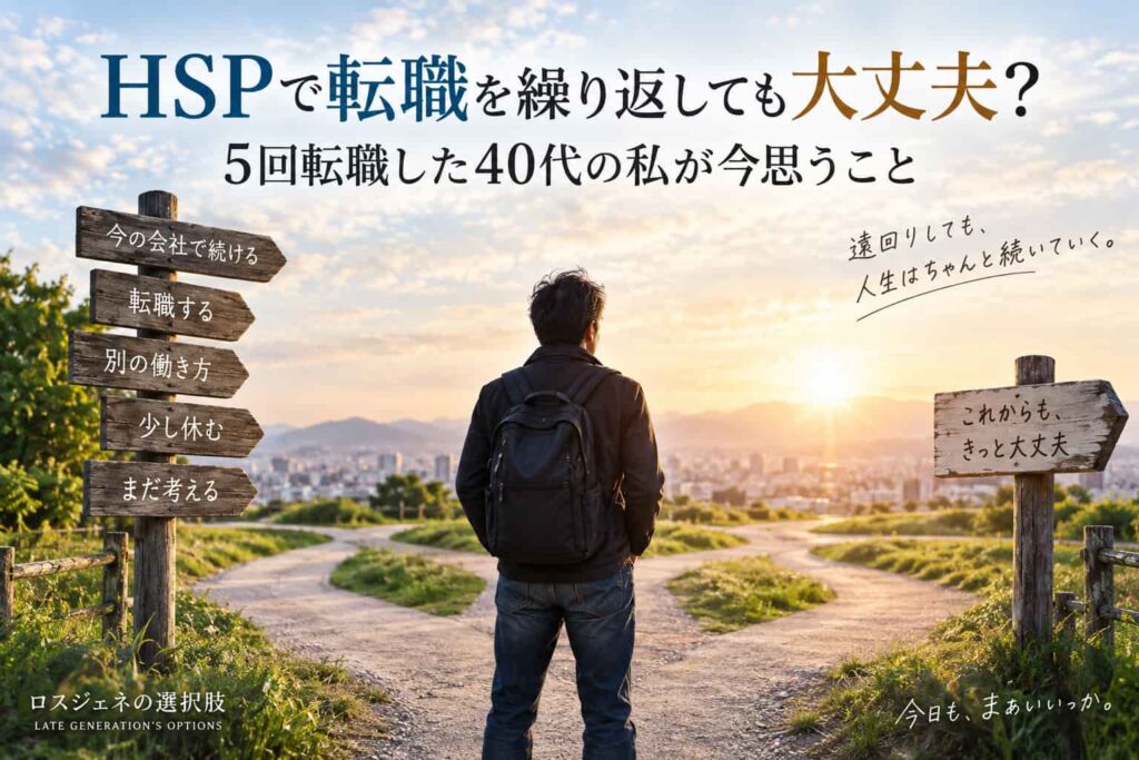 HSP 転職 繰り返す