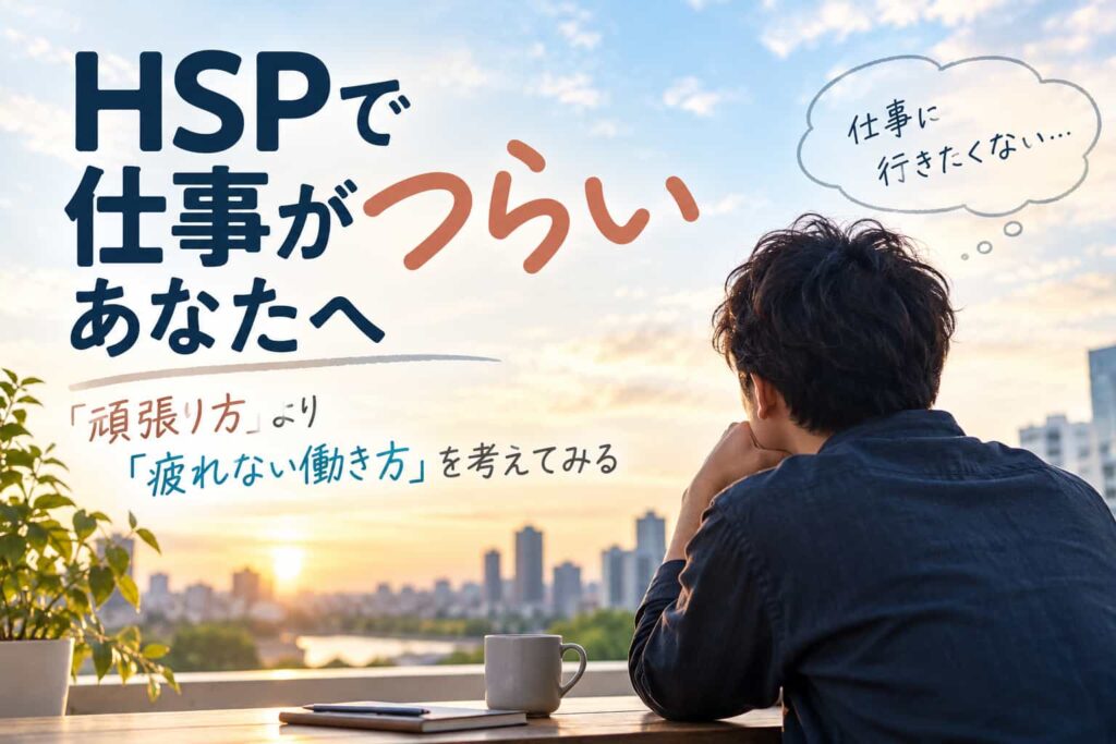 HSP 仕事 つらい