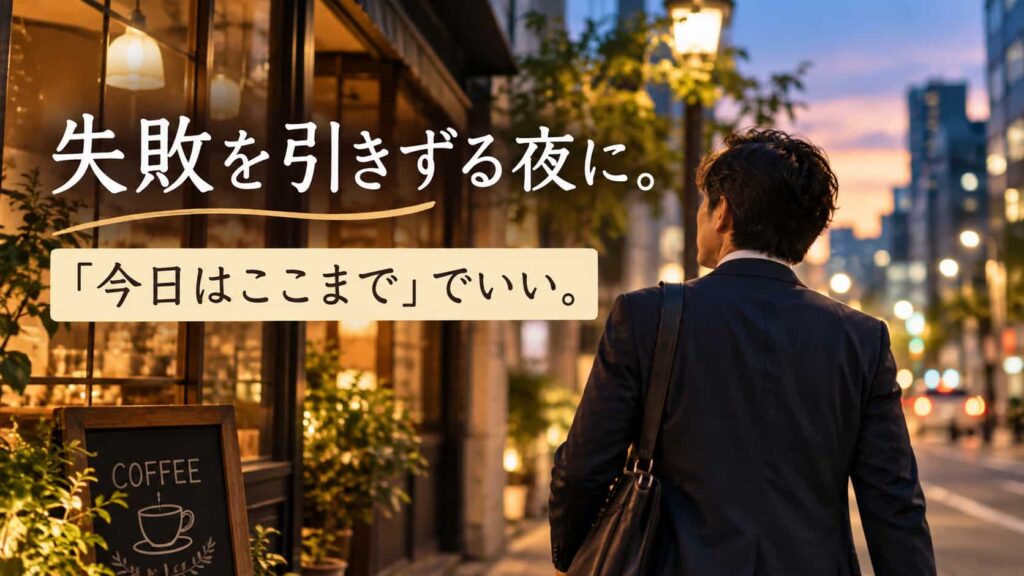 失敗を引きずる HSP