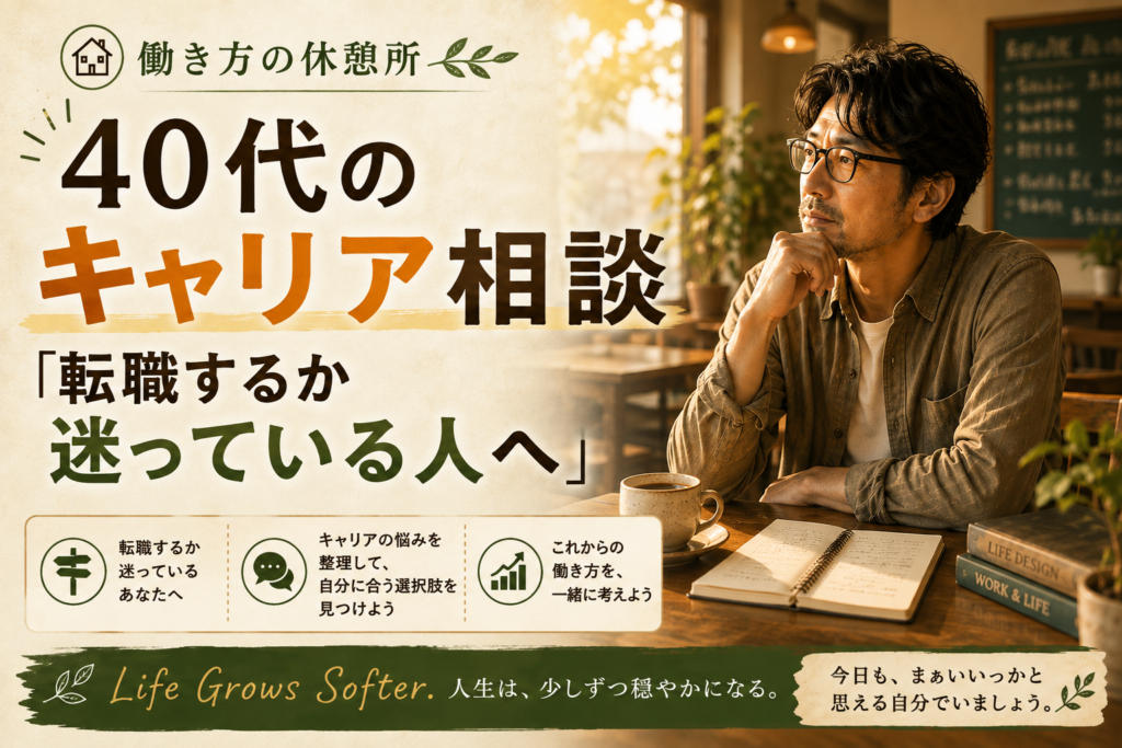 40代のキャリア相談