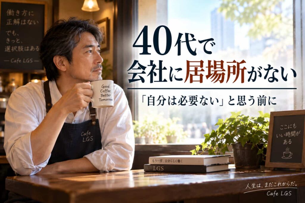 40代 会社に居場所がない